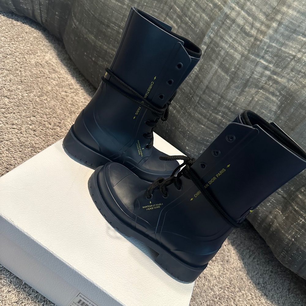 Authentic Christian Dior Diorcamp Boot